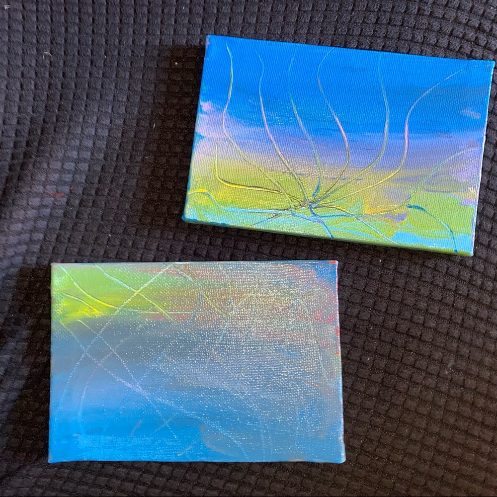 Acrylic paintings
